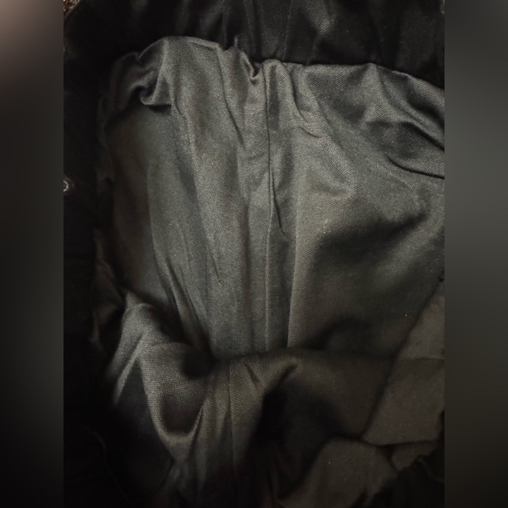 New Sequin Flare Pants in Gold and Black Size Small - Picture 3 of 6